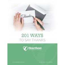 201 Ways to Say Thanks Digital Download